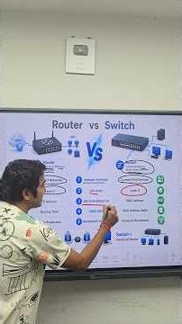 What is the Difference Between Router and Switch? | Networking Basics Explained 🔥