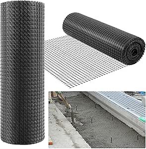 3ft x 50ft Bi-Directional Universal Retaining Wall Geogrid Driveway Stabilization Grids Gravel Grid Walls Geocell Geogrid for Retaining Wall