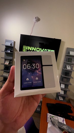 74K views · 730 reactions | Unboxing new smart control panel! 朗 So excited to set this up and bring more smart home convenience into your life. Looks pretty sleek, doesn't it? #SmartHome #TechGadget #NewArrival | INNOVATE | Facebook
