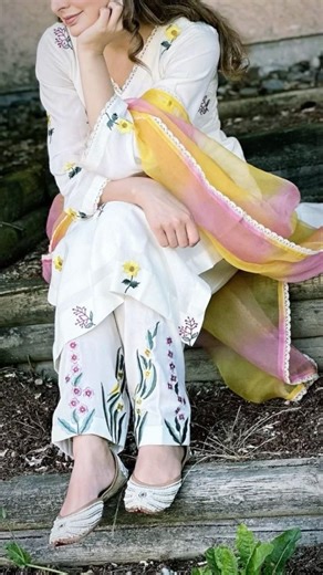 #latest hand embroidery suit #punjabi song