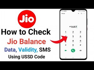 How to Check Jio Balance | Data | SMS | Validity | Using USSD Code | Jio Sim ka Balance kaise Dekhe