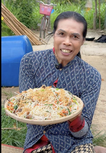 Bún Gạo Xào Rau Củ - Món Ngon Buổi Chiều Quê Nhà
