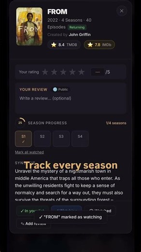 Cinevra: AI-native film & TV tracker #1: Film & TV tracking 🎬
