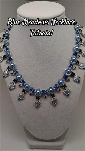 Blue Meadows Necklace | Tutorial
