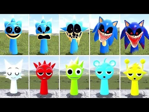 ALL SONIC.EXE TAPES & SPRUNKİ HORROR TAPES EVOLUTIONS IN GARRY’S MOD!