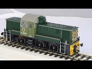 BTC Diesel Locomotives Number 07. Class 14 Teddy Bear by Heljan (OO gauge history and running)