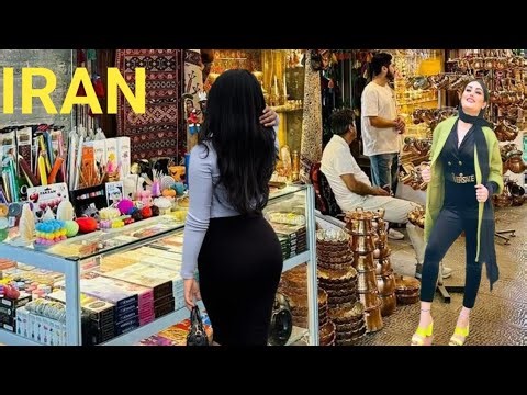 Hidden Energy of Tehran 🇮🇷 Tajrish Bazaar Walking Tour | Colors, Crowds & Real Life”
