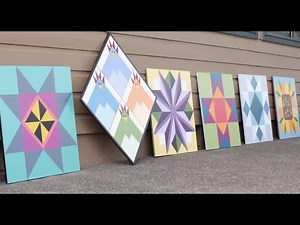 Quiltfolk - DIY Barn Quilt Tutorial