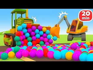 Helper Cars Compilation – Colorful adventures with the helper cars!
