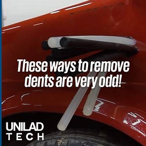 These guys show you how to repair car dents using different techniques! 🤯👏 | UNILAD Tech