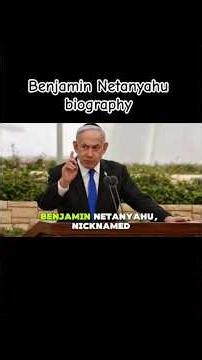 Benjamin Netanyahu biography #viral #shorts #biography #israel #benjaminnetanyahu