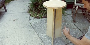 How to Make a Foldable Shop Stool
