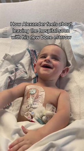 His flapping arms are back and better than ever 🥹 #fyp #bonemarrowfailure #bonemarrowtransplantsurvivor #hoyeraalhreidarssonsyndrome | Baby Alexander’s Fight