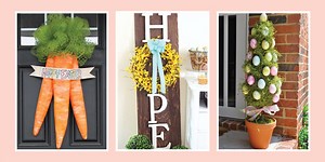 10 Easy DIY Outdoor Easter Decorations to Spruce Up Your Porch