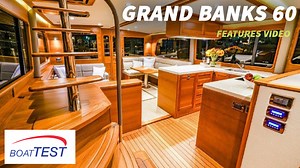 As comfortable as the Grand Banks Yachts' 60 is to be on, she’s even more impressive out on the water. If the company's aim was to renew elite brand recognition with this yacht, then we believe they have succeeded in grand style. Watch our Features Video below! And for more on the 60, visit https://boattest.com/boat/grand-banks/60-2020 | BoatTEST.com