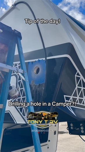 Tony T Rv on Instagram: "Installing a washer and dryer in a camper? Watch this! #camper #rv #campinghacks #tipoftheday"