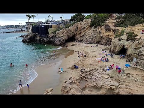 Pirate's Beach Cove is Orange County's best kept secret swimming hole in Corona del Mar California
