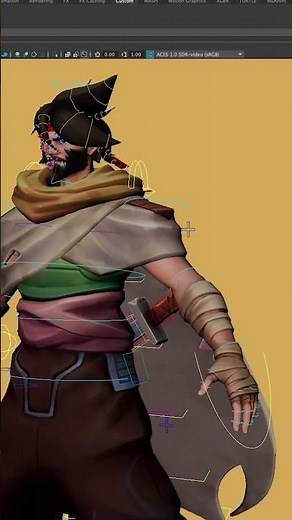 Applying poses with Studio Library