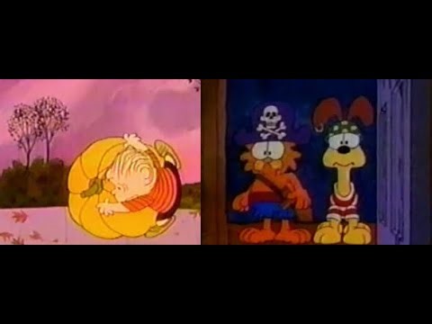 Great Pumpkin and Garfield Halloween Promos (WCBS, 1998) #vintagecommercial #garfield #peanuts
