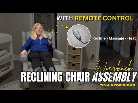 Step-by-Step Comfort: Wingback Reclining Chair Assembly