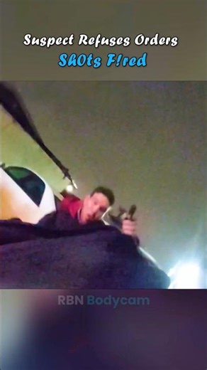 Bodycam Captures Shots Fired During Police Arrest