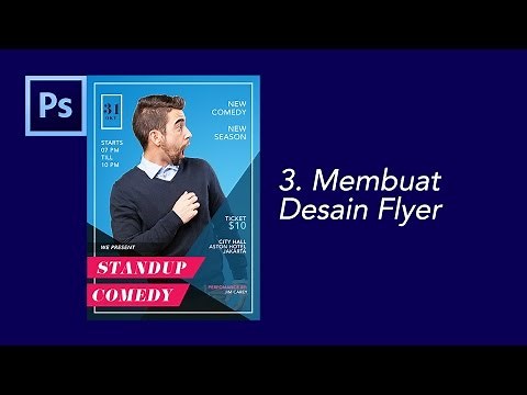 Tutorial 03 - Membuat Desain Flyer dengan Adobe Photoshop CS6