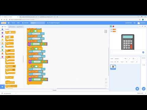Calculadora en Scratch