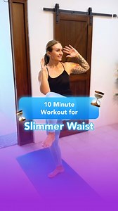 421K views · 8.6K reactions | No time? No problem! A slimmer waist is just 10 minutes away.   Get 65% off Dancebit now! Start your 10-minute workout today: https://bit.ly/DB65FBOnly Try this easy workout and feel the difference! Save this for your daily routine and see the results! #SlimWaistWorkout #HomeWorkout #EasyFitness #10MinuteWorkout #dancebitapp | Dancebit - Shape Up with Dance | Facebook