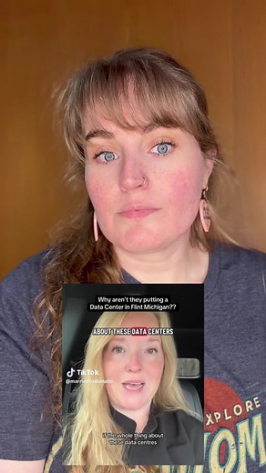 This take from creator Bo Grant — that AI data centers should be put in places like Flint, Michigan rather than “good communities” made my jaw drop. To be clear, I do NOT think she meant it badly, but this is a good example of how us white folks can perpetuate the same harmful discrimination we think we’re fighting by not fully educating ourselves #TikTokLearningCampaign #TikTokCampaign #kendallybrown #environment #justice