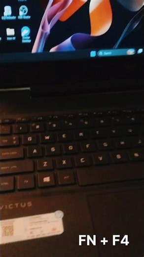 how to turn on keyboard lights on hp victus 🔥