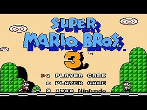 Super Mario Bros 3 Full Longplay Walkthrough - NES