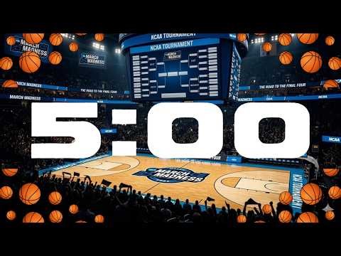 5 minute Basketball Teacher Timer