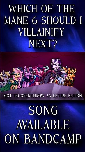 #mlp #rarity #fyp #evilrarity #mylittlepony #notAI #singing #magpiepony #PMV #bronymusic