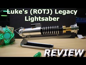Star Wars Galaxy's Edge - Luke Skywalker (ROTJ) Legacy Lightsaber Review