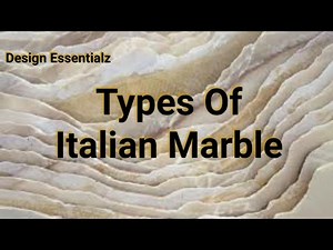 RK Marble I Types of Italian Marble
