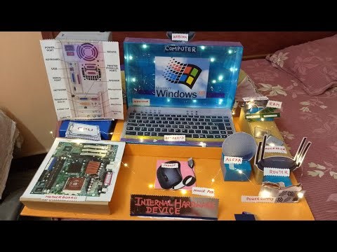 Computer internal hardware device 3D model project#computer science