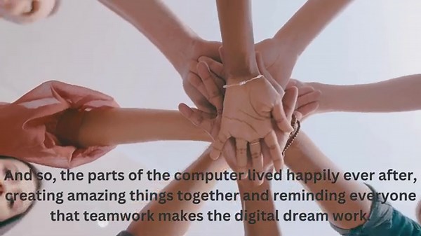 The Magical Computer Adventure Story with Audio