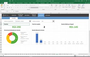 Planilha de Aluguel de Carros em Excel - Planilhas Prontas