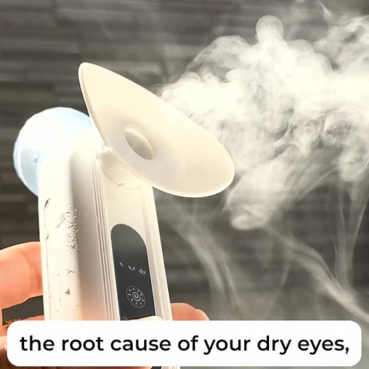 “Steam therapy fully relieved my dry eye and I feel 10x better!” Here’s how it works: The warm (but safe) steam hydrates your eyes in seconds and unclogs your tear glands, which allows your body to naturally produce tears and moisturize your eyes! You’ll feel incredible after just a few minutes… And it’s super easy to use! Just fill it up with water or a liquid of your choice, select your heat level, press start, and enjoy the magical powers of steam therapy… Also known as the #1 dry eye solutio