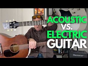 Should You Learn On Acoustic or Electric Guitar? Guitar Lessons with Stuart!