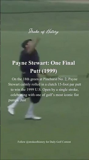 One putt became one of the most emotional moments in sports history.
