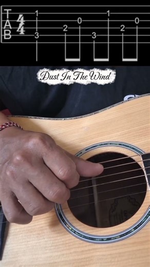 Cara Bermain Gitar Petikan Dust In The Wind👣