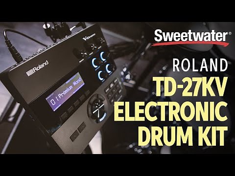 Roland TD-27KV Electronic Drum Kit Demo