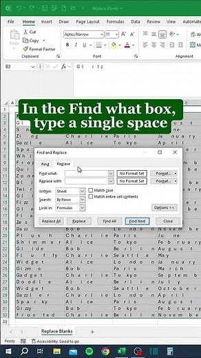 Remove gaps from words excel tricks #excel #shorts #youtubeshorts #excelshorts #trendingshorts