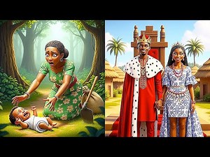 She picked a baby from the forest... What happened next will shock you 😱 #folktales #moralstories