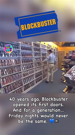 🎬 The place that raised an entire generation of movie lovers. Long live Friday nights and rewinding tapes. 📼💙 #blockbuster #90s #90skid #movies #90svibes #90scommercials #90sthrowback #tgif | Whataboutthe90s