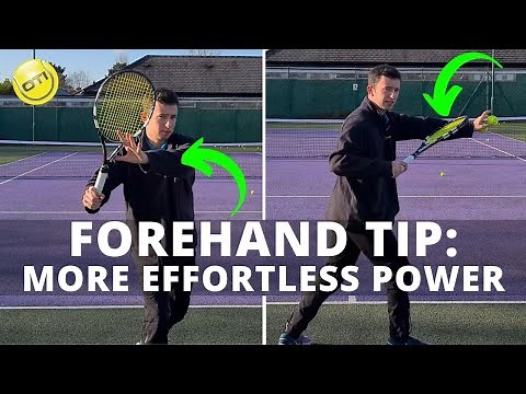 Forehand Tip: More Effortless Forehand Power
