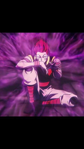 Hisoka is a psycho💀☠️ #hisoka #killua #gon #hunterxhunter #netero #hxh #edit