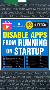 1.9K views · 15 reactions | Boost Your PC Speed: How to Disable Startup Apps in Seconds Using the Task Manager (Part 2) Is your computer taking too long to start up? In this quick tutorial, you'll learn how to disable unnecessary applications from launching at startup, giving your system a speed boost and a smoother performance. Follow these simple steps to reclaim your time and optimize your PC’s efficiency! #WindowsTips | DieT | Facebook