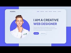 Build a neumorphism website from scratch using HTML CSS and Bootstrap